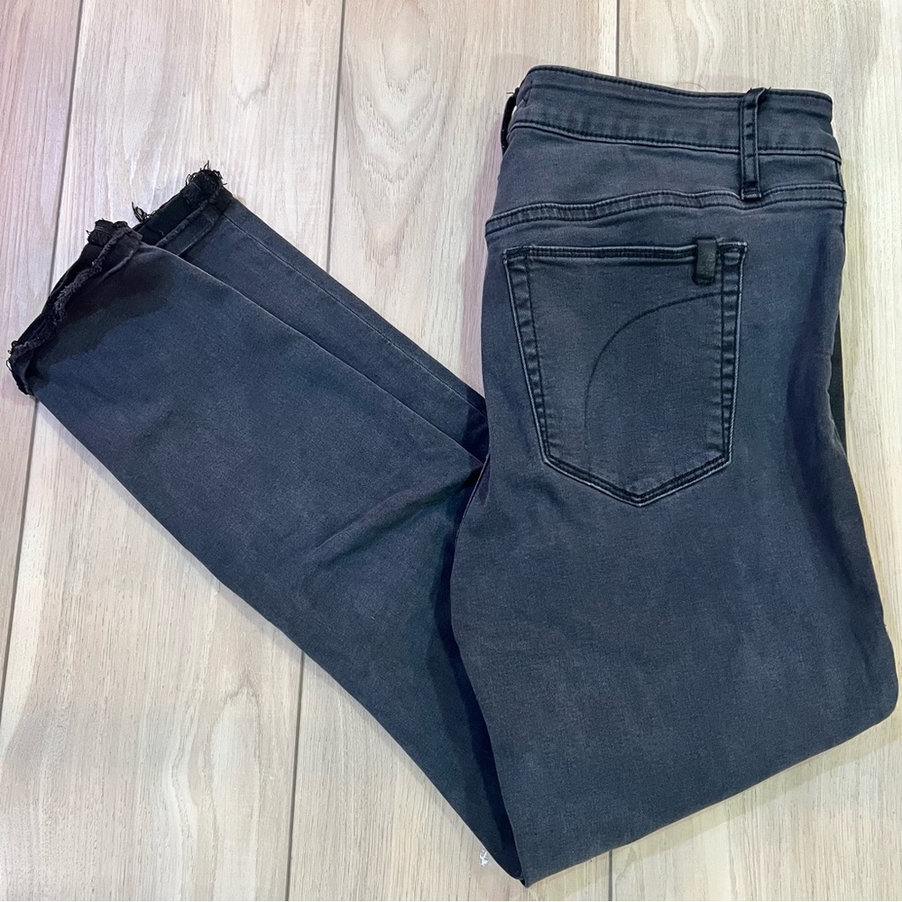 Joe’s Jeans Black Ankle Crop Jeans Size 31 – Premium Denim / Slim Fit